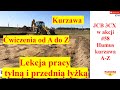 JCB 3CX w akcji. #58 Zdjęcie humusu. Lekcja pracy przednią i tylną łyżką.  Skarpowanie. Kurzawa