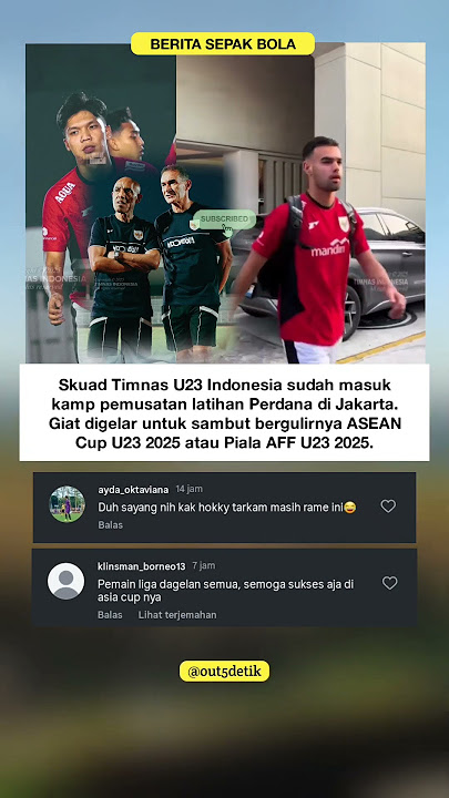 latihan perdana timnas indonesia u23 jelang piala aff u23 #timnasindonesia #timnasu23
