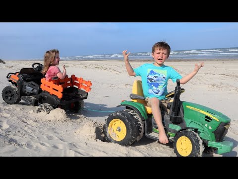 Playing with tractors