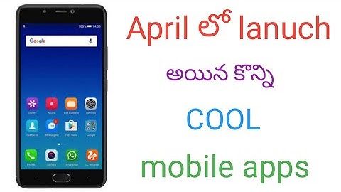 COOL &  Amazing android apps april 2018|| in telugu||by santhosh tutor