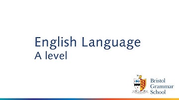 English Language A level