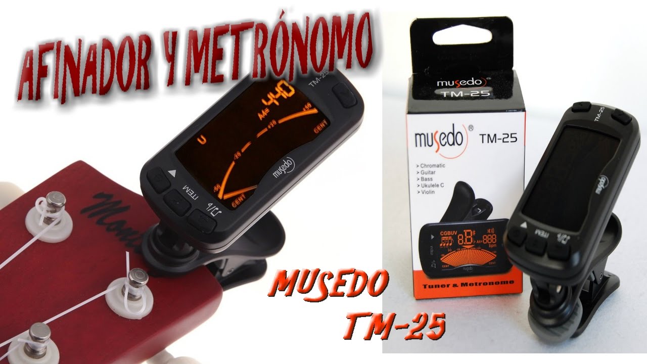 Descuento Musedo Mt-30 Metro-Sintonizador De 3-En-1 Afinador, Metrónomo, El  Generador De Tonos Para Guitarra, Bajo, Ukelele, Violín \u003c Instrumentos De  Cuerda \u003e Andreaconstituyente.cl