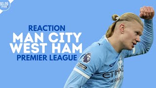 Thumbnail for Top of the League | Man City 3-0 West Ham Match Reaction | Premier League
