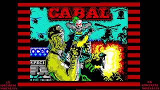 ZX SPECTRUM Loading Cabal Ocean Software Ltd. 1989