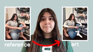 how I edit my reference photos for paintings! by camileon 19,456 views 11 months ago 4 minutes, 56 seconds