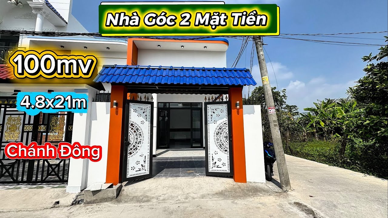 🔴 465 . Bán Nhà 2 Mặt Tiền Đường Xe Hơi Thoải Mái / #baonhadatcangiuoc