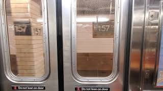 NYCT Ride Alongs: R62A #2188 Rector St bound (1) 181st St to 145th St [bypassing 168th Street]