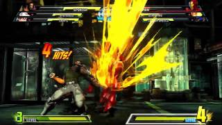 Marvel vs. Capcom 3 - Nathan "RAD" Spencer Gameplay