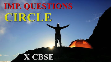 Class 10 Maths Chapter wise Important Questions of Circles,rb classes
