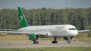 картинка: [+ATC] Turkmenistan Airlines Boeing 757-22K EZ-A011 | Аэропорт Домодедово