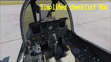 DCS A-10C Startup Procedures