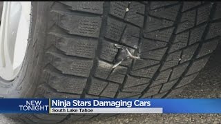 'Ninja Stars' Littering Streets Of South Lake Tahoe, Flattening Tires