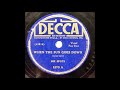 Wesley newsam  when the sun goes down ink spots imitation