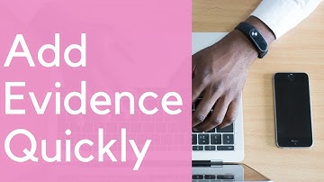 How to add evidence to teacher evaluations