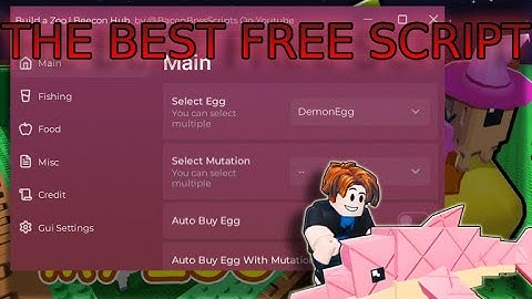 [HALLOWEEN UPD] Build a Zoo THE BEST Script (NEW EGG - NEW FOOD) | *PASTEBIN*