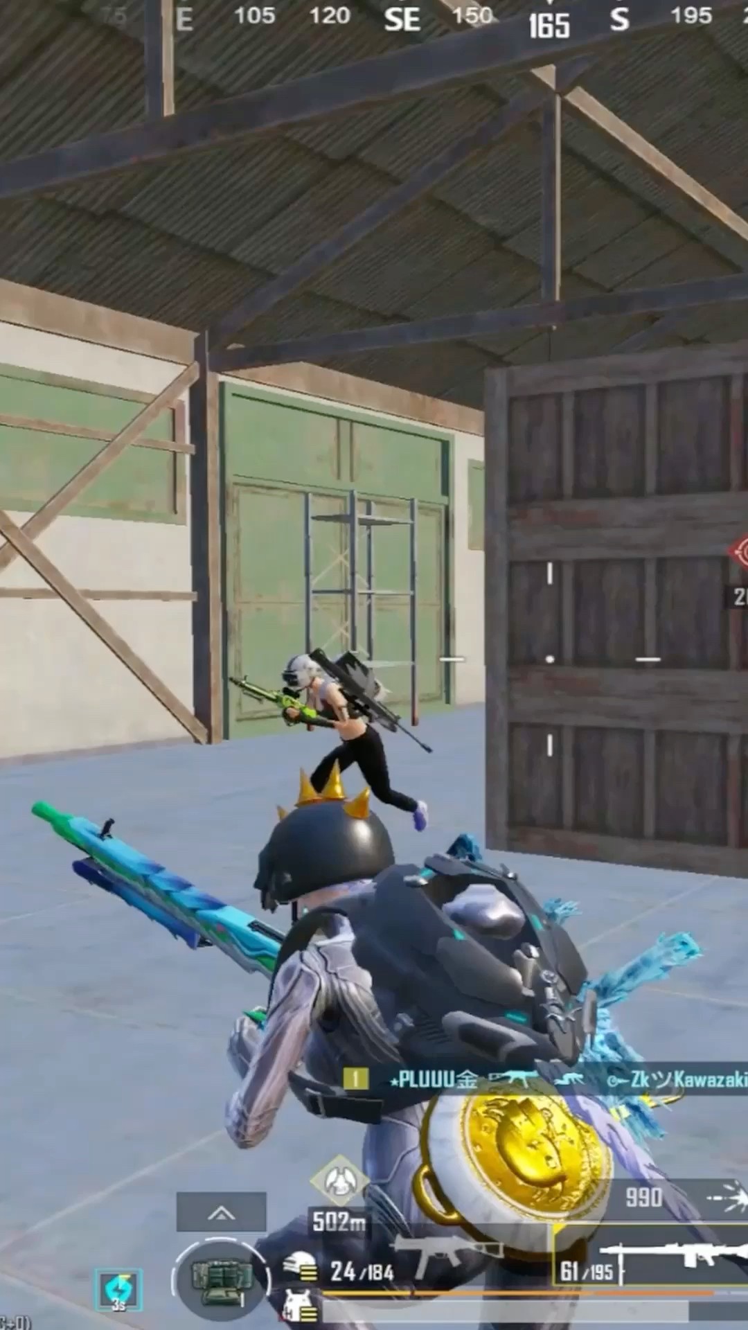 1vs3? #ببجي #pubgmobile