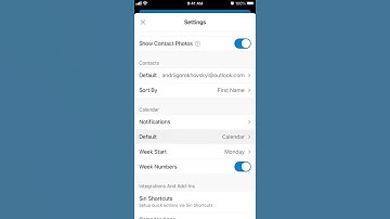 How to add week numbers and change week start in Outlook?