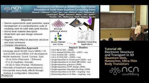 Tutorial 4b: Introduction to the NEMO3D Tool