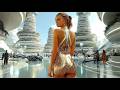 The Future City of 2100 – A Beautiful Utopian World (4K Relaxing)