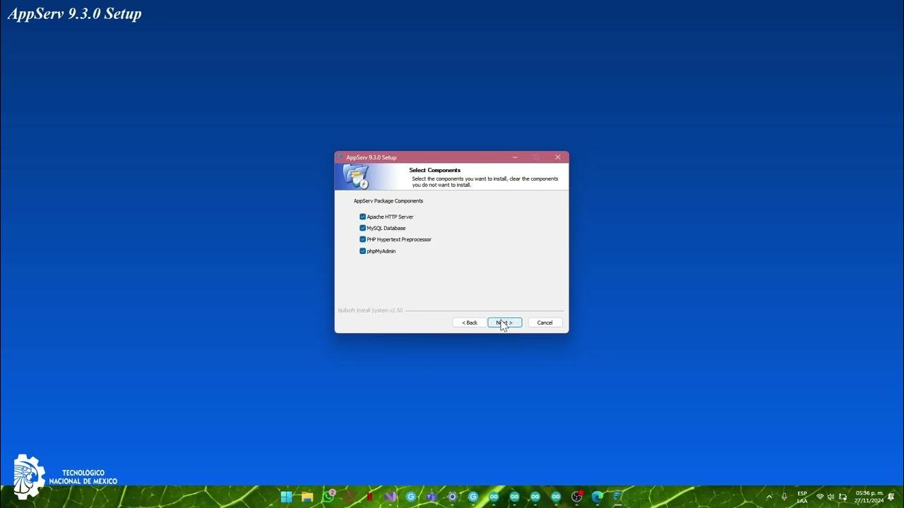 Video de manual appserv youtube