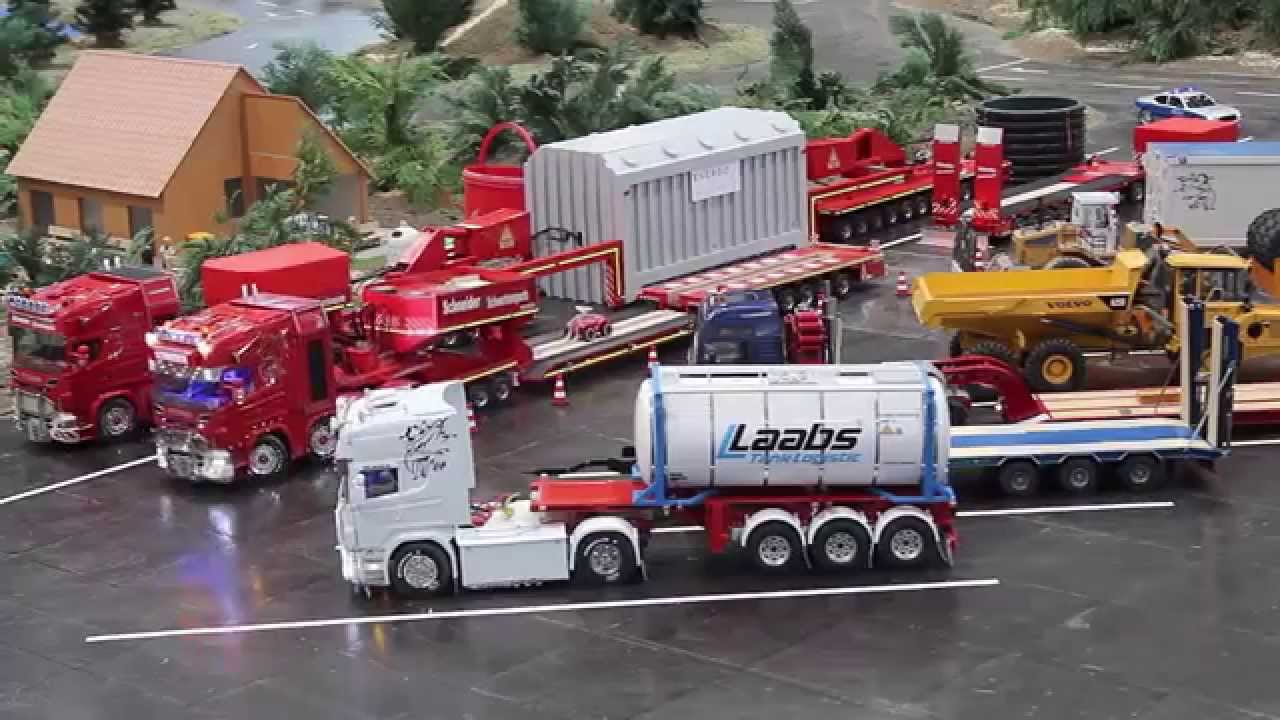 RC Trucks auf 600 m² Top-Parcours 