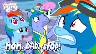 My Parents Love Me TOO Much?! 💔 | MLP: Friendship is Magic | Pony Parents Highlight screenshot 2