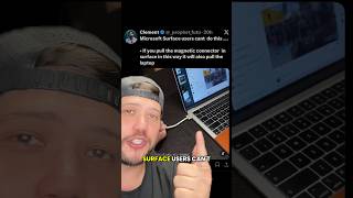 MacBook users think Surface users can’t do this.. #tech #microsoftsurface #macbook