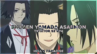 Shugen Yamada Asaemon - Free Twixtor Clips Hells Paradise Season 2 Episode 4