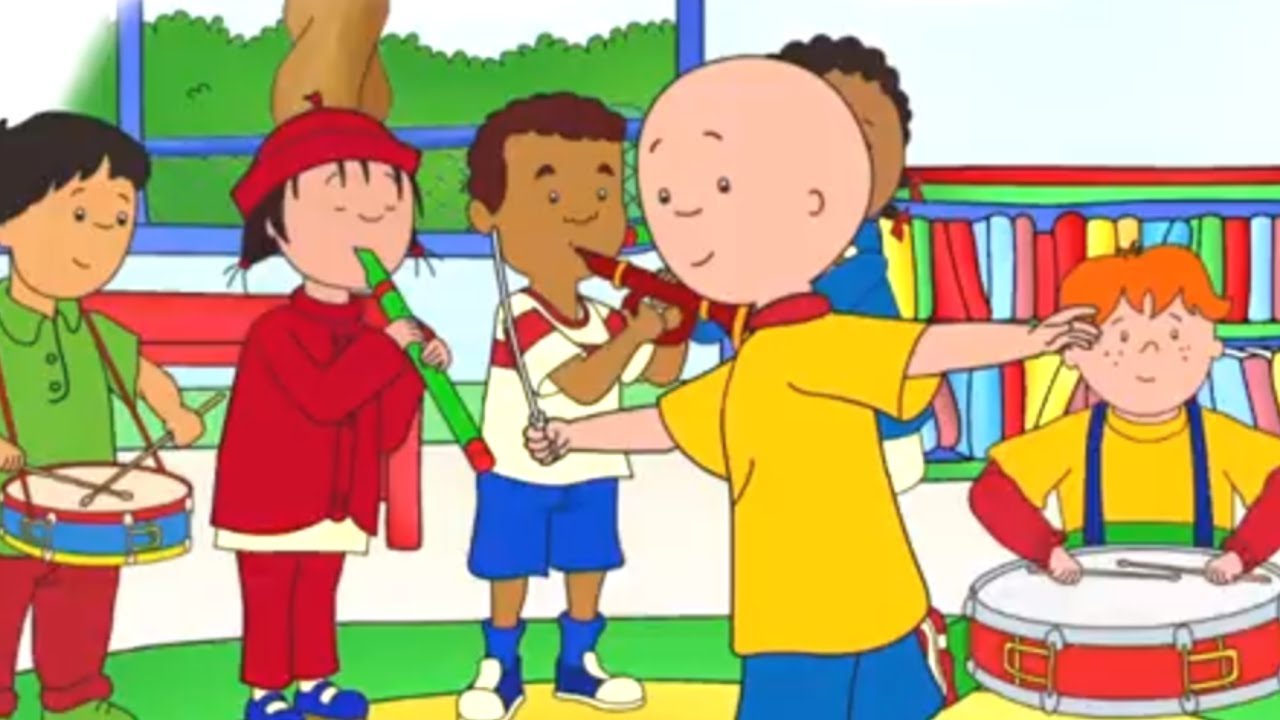 Caillou en Español | La Orquesta de Caillou | Dibujos animados ...