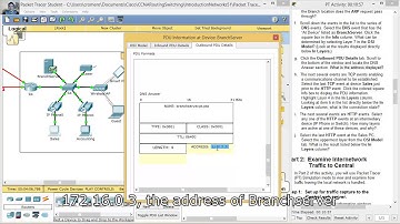 10.3.1.2 Packet Tracer - Explore a Network