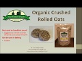 Organic Crushed Rolled Oats