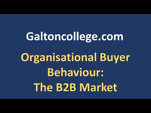 वीडियो: एक संगठनात्मक खरीदार क्या है?