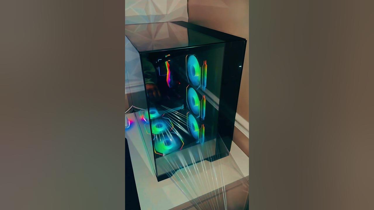 Lian Li O11 vision chrome one of the best case in my opinion#setup_tour #wallpaperengine #setupgamer