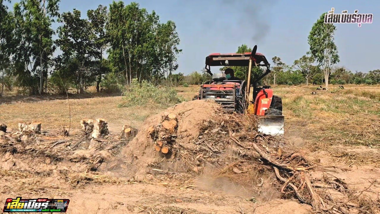 งัดสุดจัดจริงๆคูโบต้าM8540ตัวแรง