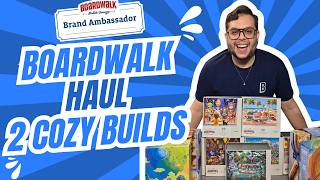 Boardwalk Puzzle Haul + Cozy Builds | Big Channel Announcement!