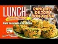 Lunch nutritivo, panqués de tofu con avena (para la escuela o el trabajo) - Cocina Vegan Fácil