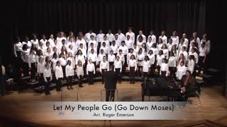 Video thumbnail of "Let My People Go Charles County 2014 HS Honors Chorus"