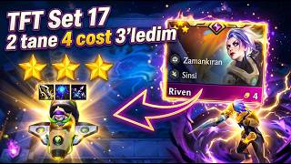 Corki ve Riven 3'ledim! | TFT Set 17 PBE | #tftpartner @playtft @playtftTR