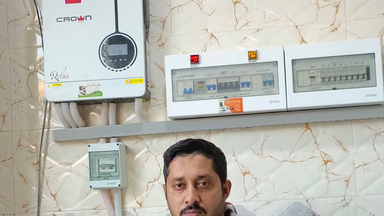 crown 4kw inverter setting