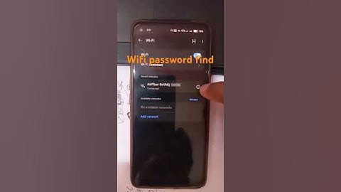 How to find save wifi password. wifi password keise nikale. forgot wifi password #smartphone