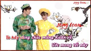 Video thumbnail of "KARAOKE Chúc Tết   Khởi My (đăng kí )"