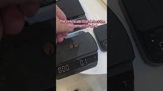 Testing the sensibility of the Ikape V2 bluetooth smart coffee scale