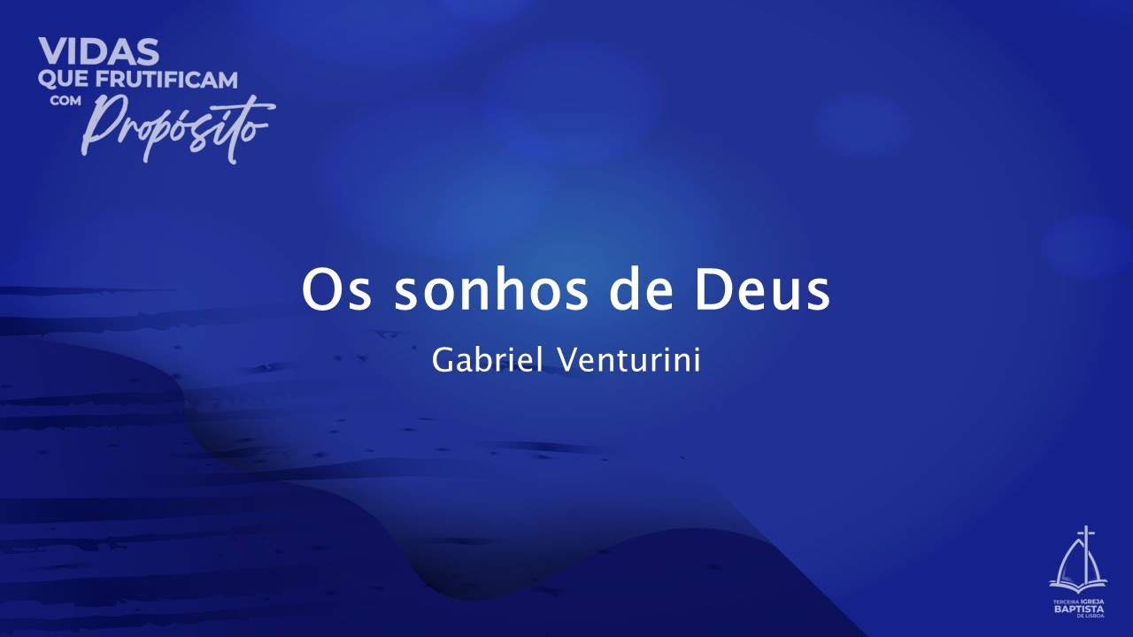 Os sonhos de deus gabriel venturini de souza youtube