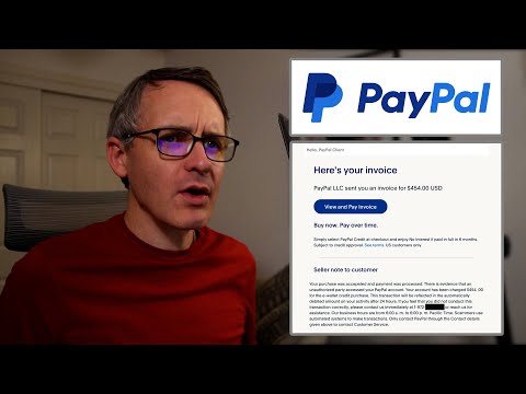 PayPal LLC Scam Email Invoice from service@paypal.com, Explained