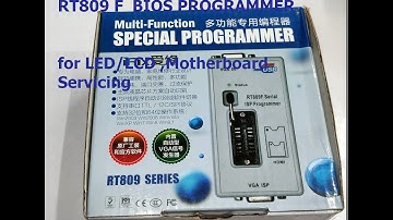 RT809F BIOS PROGRAMMER for LED/LCD TV & Motherboard Service