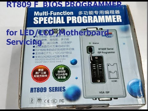 RT809F BIOS PROGRAMMER for LED/LCD TV & Motherboard Service