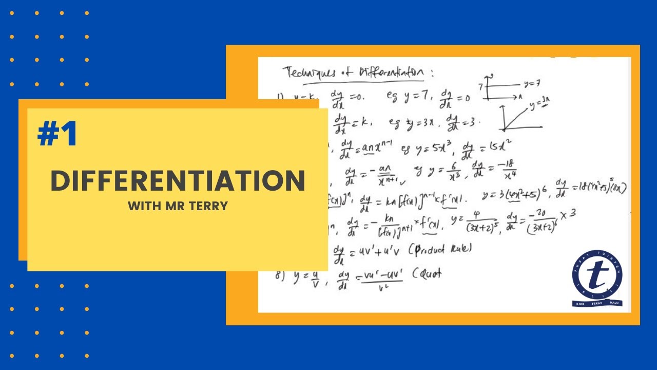1 HOW TO DIFFERENTIATION BASICS YouTube