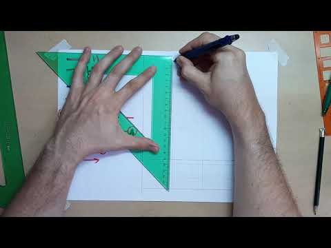 COMO DIBUJAR PLANOS A MANO - ? - 01 EJES