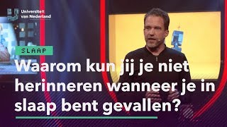 Waarom kun jij je niet herinneren wanneer je in slaap bent gevallen? | SLAAP