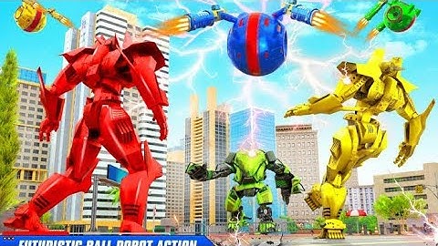 Flying Helicopter Car Ball Transforming Robot Games